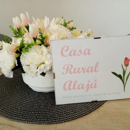 Casa Rural Alaju فيلاألبا دي لا سايرا المظهر الخارجي الصورة